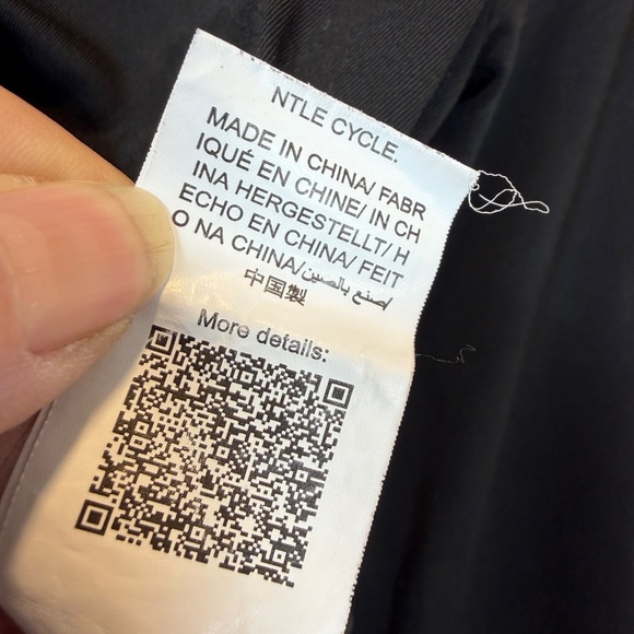 Shein Cropped Top Womens Size Large Black Cut out 90s Long Sleeve Goth Grunge - Picture 6 of 9